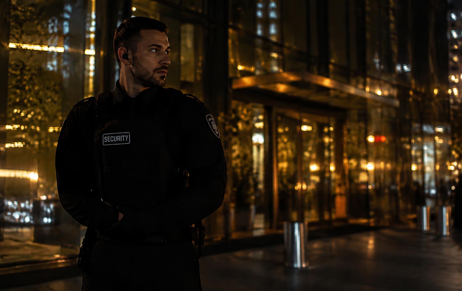 PES Security officer on duty